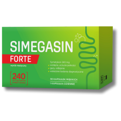 Simegasin forte kapsułki miękkie, 30 sztuk