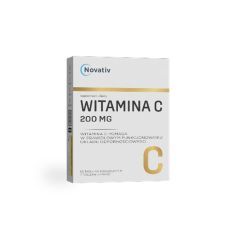 Novativ Witamina C 200 mg, tabletki, 60 sztuk
