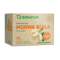 Bonatium Morwa Biała tabletki, 60 sztuk