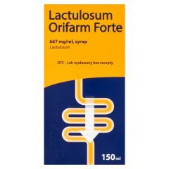 Lactulosum Orifarm Forte, 667 mg/ml, syrop, 150 ml