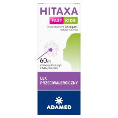 Hitaxa Fast Kids, 0,5 mg, roztw.doustny, 60 ml