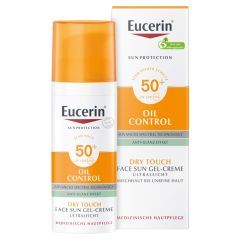 Eucerin Oil Control SPF50+ Dry Touch, zel-krem,ochr.,50 ml