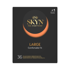 Skyn Large, nielateksowe prezerwatywy, 36 szt.