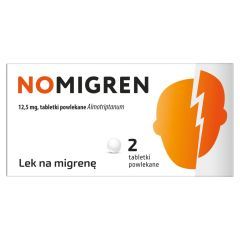 NOMIGREN, 12,5 mg, tabletki powlekane, 2 sztuki