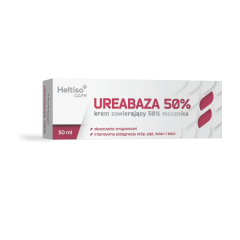 Heltiso Care Ureabaza krem 50% mocznika, 50 ml