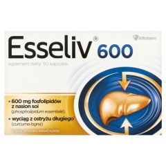 Esseliv 600, kaps., 50 szt