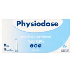 Physiodose, roztwor soli fizjologicznej NaCl 0,9%,5ml, 40amp