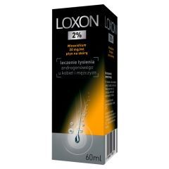 Loxon, 2%, płyn na sk&oacute;rę głowy, 60 ml