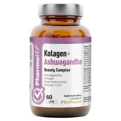 Kolagen + Ashwagandha Beauty Complex Pharmovit, kaps.,60 szt