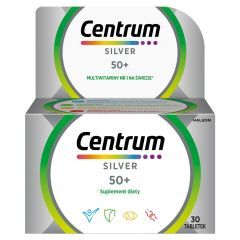 Centrum Silver 50+, tabl., (Haleon), 30 szt