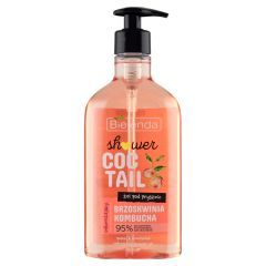 Bielenda Shower Coctail, Żel pod prysznic brzoskwinia kombucha, 400 ml