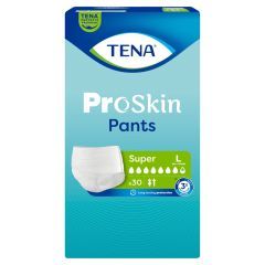 Tena Pants ProSkin Super, majtki, chlonne,L,30szt(793640)
