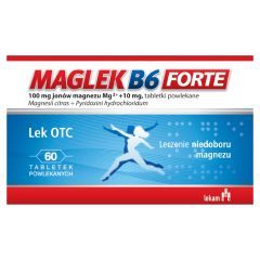 Maglek B6 Forte, 100 mg+10 mg, tabl.powl., 60 szt