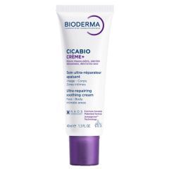 Bioderma Cicabio Creme+, krem naprawczo-kojący, 40 ml