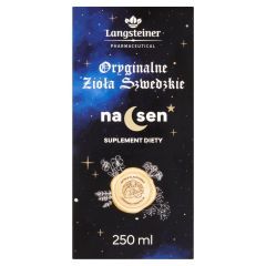 Oryginalne Zioła Szwedzkie na sen, płyn, 250 ml
