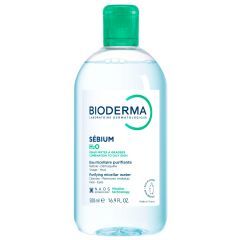 Bioderma Sebium H2O, woda micel.,antybakt.,oczysz.,500ml