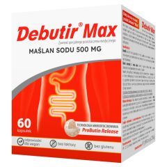 Debutir Max, kaps.twarde, 60 szt