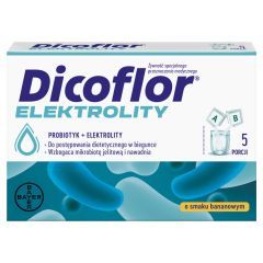Dicoflor Elektrolity, prosz., 5 porcji (10 sasz)