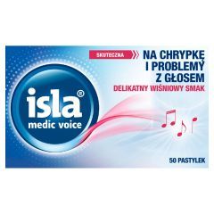 Isla medic voice, pastyl.do ssania, 50 szt