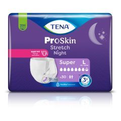 Tena Stretch ProSkin Super Night,piel-m,rozm.L,30szt(761196)