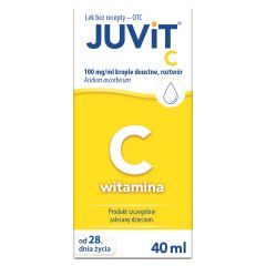 Juvit C, 100 mg/ml, krople doustne, 40 ml