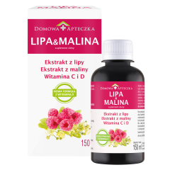 Lipa&Malina, wit.C i D, płyn, 150 ml