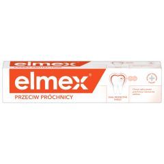 Elmex, przeciw próchnicy z aminofluorkiem, pasta do zębów, 75 ml