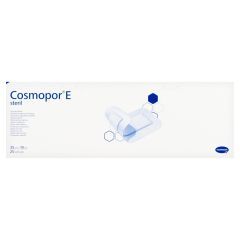 Cosmopor E, plastry opatrunkowe jałowe, 35 x 10 cm, 25 szt.