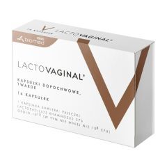 Lactovaginal, kapsułki dopochwowe, twarde, 14 szt.