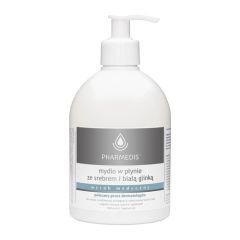 Pharmedis Kropla Zdrowia, mydło w płynie ze srebrem i białą glinką, 500 ml