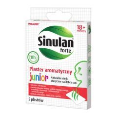 Sinulan Forte, plaster aromatyczny, Junior, 5 szt.