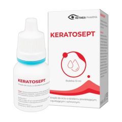 Keratosept, krople do oczu, 10 ml