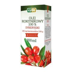 Olej Rokitnikowy 100%, syberyjski, (Virde),100 ml