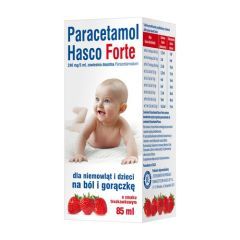 Paracetamol  Hasco Forte, 240 mg/5 ml, zawisina doustna, 85 ml