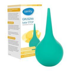 Sanity Gruszka katar STOP, z miękką końcówką nr 7, 6 - 12m