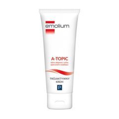 Emolium A-Topic, Tr&oacute;jaktywny krem, 50 ml