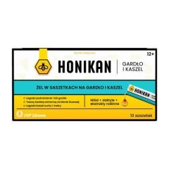 Honikan Gardło i Kaszel, żel doustny, 10 saszetek