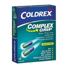Coldrex Complex Grip, kapsułki twarde,16 szt