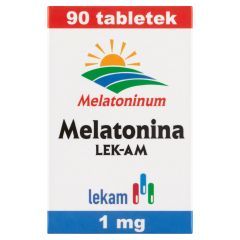 Melatonina LEK-AM, tabletki, 1 mg, (Lek-AM), 90 szt.