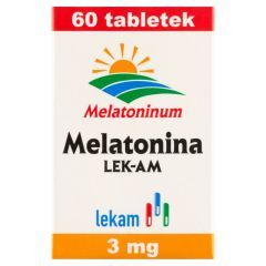 Melatonina LEK-AM, 3 mg, tabletki, 60 sztuk