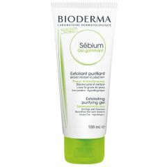 Bioderma Sebium Gel Gommant, myjący żel złuszczający - peeling, 100 ml