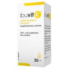 Ibuvit C, 100 mg/ml, krople doustne, 30 ml