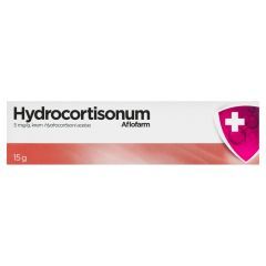 Hydrocortisonum Aflofarm, 5 mg/g, krem, 15g