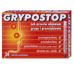 Grypostop, tabletki powlekane, 24 szt.