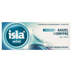 Isla-Mint, pastylki do ssania, 30 szt.