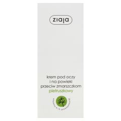 Ziaja, krem pod oczy i na powieki, przeciw zmarszczkom, pietruszkowy, 15 ml