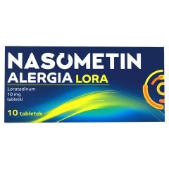 Nasometin Alergia Lora (Flonidan Control) 10 mg, tabletki, 10 szt.