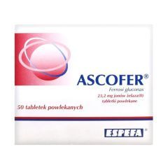 ASCOFER, 23,2 mg, tabletki powlekane, 50 szt.