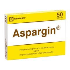 Aspargin, 250 mg 250 mg, tabletki, 50 szt. (Filofarm)