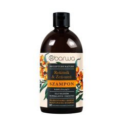 Barwa, Szampon Nawilżający Rokitnik + Żeń-szeń Receptury Natury, 380 ml